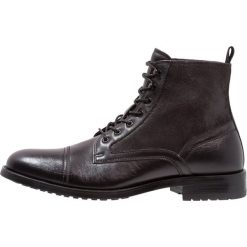 ALDO PIEDE Botki sznurowane black. Czarne buty zimowe męskie Aldo, z materiału, na sznurówki. Za 559.00 zł.