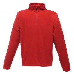 Męski Polar Bluza Polarowa Top (170gsm). Czerwone bluzy z polaru męskie Regatta, m, bez wzorów, z polaru, sportowe, bez ramiączek, bez kaptura. Za 74.99 zł.