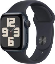 Smartwatch Apple Watch SE 2023 GPS + Cellular 44mm Midnight Alu Sport M/L Granatowy (mrh83qc/a). Niebieskie zegarki smartwatch Apple. Za 1,410.15 zł.