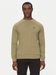 Quiksilver Bluza EQYFT04953 Zielony Regular Fit. Zielone bluzy nierozpinane męskie Quiksilver, m, bez wzorów, z bawełny, bez ramiączek, bez kaptura. Za 89.99 zł.