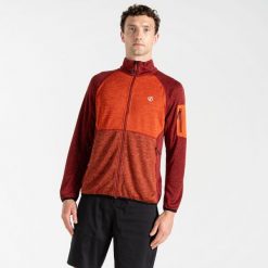 Polar męski Mountain Series. Czerwone bluzy z polaru męskie Dare 2B, m, bez wzorów, z polaru, sportowe, bez ramiączek, bez kaptura. W wyprzedaży za 159.99 zł.