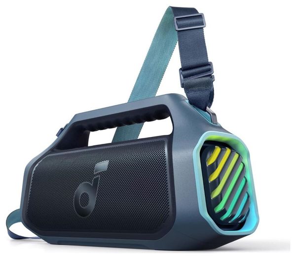 Soundcore Boom 2 Plus Niebieski. Niebieskie głośniki przenośne Anker. Za 899.00 zł.