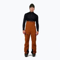 Spodnie narciarskie męskie Rossignol Outerlimits Insulated Bib. Brązowe spodnie narciarskie i snowboardowe męskie Rossignol, bez wzorów, narciarskie. Za 1,149.00 zł.