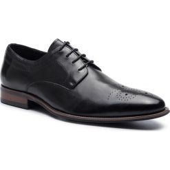 Półbuty WITTCHEN - 88-M-504-1 Czarny. Czarne eleganckie półbuty męskie marki Wittchen, ze skóry, klasyczne. Za 449.00 zł.