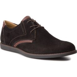 Półbuty LASOCKI FOR MEN MI08-C442-466-01BIG. Czarne eleganckie półbuty męskie Lasocki For Men, z nubiku, bez obcasa, bez zapięcia. Za 199.99 zł.