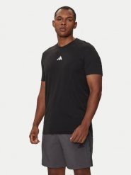 Adidas Koszulka techniczna Designed for Training IK9725 Czarny Slim Fit. Czarne t-shirty sportowe męskie ADIDAS, m, bez wzorów, z syntetyku, sportowe, bez ramiączek. Za 129.99 zł.