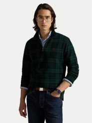 Polo Ralph Lauren Sweter 710981459001 Zielony Regular Fit. Zielone kardigany męskie Polo Ralph Lauren, m, bez wzorów, z bawełny, bez ramiączek. Za 819.99 zł.
