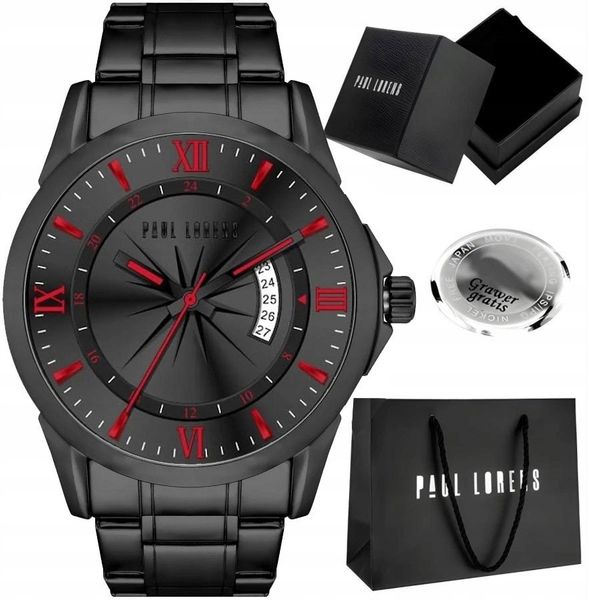 Zegarek męski Paul Lorens TRISTOR-1A5-2 Z GRAWEREM. Zegarki męskie Paul Lorens. Za 199.00 zł.