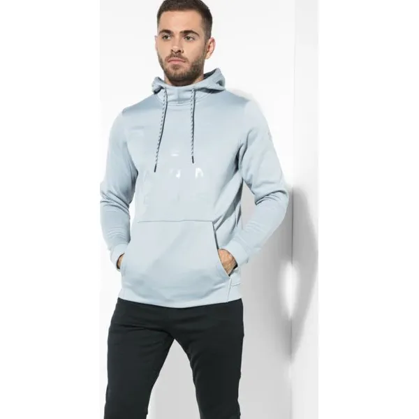 Under Armour Bluza Af Tempo Po Hoodie , szary, rozmiar M. Szare bluzy nierozpinane męskie Under Armour, m, bez wzorów, z materiału, sportowe, bez ramiączek, bez kaptura. W wyprzedaży za 139.99 zł.