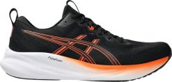 Buty męskie do biegania Asics Gel-Pulse 16 czarno-pomarańczowe 1011B962 001 44. Brązowe buty do biegania męskie Asics, bez wzorów, bez zapięcia, do biegania. Za 739.80 zł.