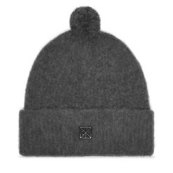 Czapka Calvin Klein. Szare czapki męskie Calvin Klein, na zimę, bez wzorów. Za 259.99 zł.