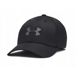 Czapka z daszkiem na trening męska UNDER ARMOUR lekka. Czarne czapki męskie Under Armour, bez wzorów. W wyprzedaży za 65.00 zł.