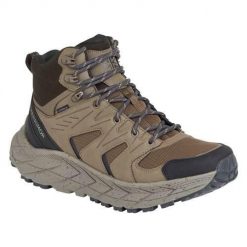 Buty trekkingowe męskie Karrimor BUTYKESTRELMIDK1108BRN. Brązowe buty trekkingowe męskie Karrimor, bez wzorów, z materiału, bez zapięcia, trekkingowe. W wyprzedaży za 283.49 zł.