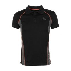 Polo Peak Mountain Calypso. Czarne koszulki polo męskie Peak Mountain, m, bez wzorów, bez kołnierzyka, bez ramiączek. W wyprzedaży za 158.00 zł.
