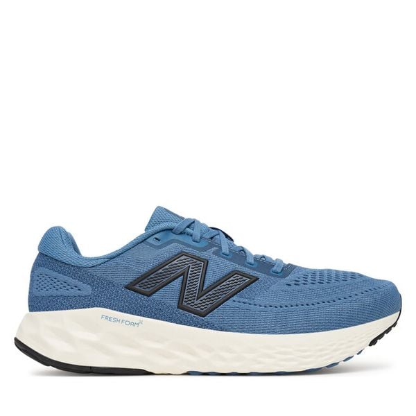Buty do biegania New Balance. Niebieskie buty do biegania męskie New Balance, bez wzorów, bez zapięcia, do biegania. Za 449.99 zł.