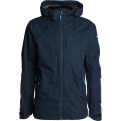 Icepeak SAHAR Kurtka przeciwdeszczowa navy blue. Niebieskie kurtki outdoor męskie Icepeak, z materiału. W wyprzedaży za 356.85 zł.