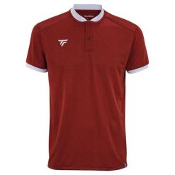 Polo Tecnifibre Team Mesh. Białe koszulki polo męskie TECNIFIBRE, bez wzorów, z meshu, eleganckie, bez kołnierzyka, bez ramiączek. W wyprzedaży za 166.00 zł.