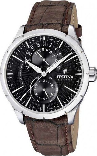 Zegarek Festina Zegarek męski Festina F16573-4 brązowy. Brązowe zegarki męskie Festina. Za 424.00 zł.