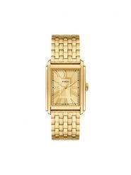 Fossil Zegarek Carraway FS6009 Złoty. Żółte, analogowe zegarki męskie Fossil, złote. Za 749.99 zł.