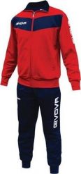 Givova Dres sportowy Visa Givova czerwono-granatowy XS. Czerwone komplety dresowe męskie Givova, bez wzorów, z dresówki, sportowe, bez ramiączek, bez kaptura. Za 131.76 zł.