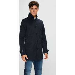 G-Star Raw - Płaszcz. Czarne płaszcze męskie marki G-Star Raw, z bawełny, retro. W wyprzedaży za 799.90 zł.