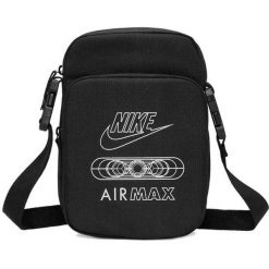 Saszetka na ramię Nike Air Max. Czarne saszetki męskie Nike, bez wzorów. Za 74.99 zł.