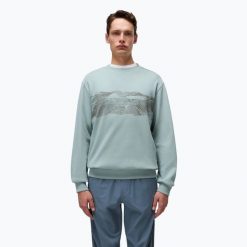 Bluza męska Napapijri B-Vanni C. Zielone bluzy nierozpinane męskie Napapijri, m, bez wzorów, bez ramiączek, bez kaptura. Za 249.99 zł.