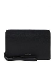 Calvin Klein Saszetka LV04D1153G Czarny. Czarne saszetki męskie Calvin Klein, bez wzorów, ze skóry. Za 289.99 zł.