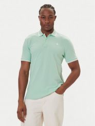 G-Star Raw Polo Dunda D17127-5864 Zielony Slim Fit. Zielone koszulki polo męskie G-Star Raw, m, bez wzorów, z bawełny, retro, bez kołnierzyka, bez ramiączek. Za 189.99 zł.