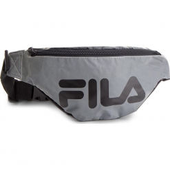 Saszetka nerka FILA - Waist Bag Slim 685035 Silver J99. Szare saszetki męskie marki Fila, z materiału. Za 89.00 zł.