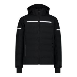 Kurtka narciarska z kapturem i zamkiem CMP. Czarne kurtki narciarskie i snowboardowe męskie CMP, na zimę, m, bez wzorów, z kapturem, narciarskie. W wyprzedaży za 1,025.00 zł.