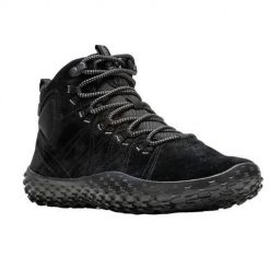 Buty trekkingowe męskie Merrell Wrapt Mid Wp. Czarne buty zimowe męskie Merrell, bez wzorów, z gumy, sportowe, za kostkę, bez obcasa, bez zapięcia. Za 702.00 zł.