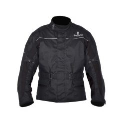 Kurtka turystyczna OXFORD SPARTAN kolor czarny, rozmiar XS. Czarne kurtki męskie marki OXFORD, bez wzorów, bez ramiączek. Za 329.00 zł.