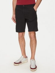 Napapijri Szorty materiałowe Nakuru 6 NP0A4HRV Czarny Regular Fit. Czarne szorty męskie Napapijri, bez wzorów, z bawełny. Za 189.99 zł.