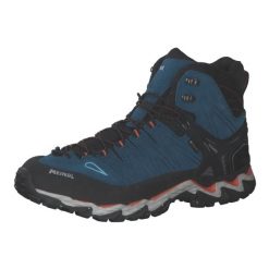 Buty turystyczne męskie Meindl Lite Hike Gore-Tex. Czarne buty zimowe męskie Meindl, bez wzorów, z gore-texu, sportowe, bez obcasa, bez zapięcia. Za 1,099.00 zł.