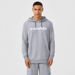 Sudadera Head Club Original. Szare t-shirty sportowe męskie Head, bez wzorów, eleganckie, bez ramiączek. Za 238.45 zł.