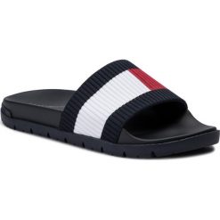 Klapki TOMMY HILFIGER - Knitted Flag Sandal FM0FM02340 Midnight 403. Klapki i japonki męskie marki Tommy Hilfiger. Za 299.00 zł.