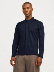 Jack & Jones Polo Crodney 12259645 Granatowy Regular Fit. Niebieskie koszulki polo męskie Jack & Jones, m, bez wzorów, z bawełny, bez kołnierzyka, bez ramiączek. Za 79.99 zł.