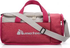 Meteor Torba Fitness Meteor Nepr 20L purpurowy/szary. Fioletowe torby sportowe męskie Meteor, bez wzorów. Za 53.99 zł.