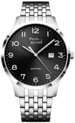Zegarek męski Pierre Ricaud P60056.5124Q srebrny. Szare zegarki męskie Pierre Ricaud, srebrne. Za 420.00 zł.