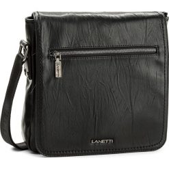 Saszetka LANETTI - RM0398 Czarny. Saszetki męskie marki Lanetti. Za 119.99 zł.