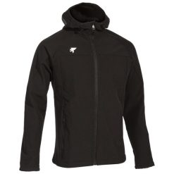 Kurtka softshell męska Joma Explorer. Czarne kurtki softshell męskie Joma, m, bez wzorów, z softshellu, bez kaptura, trekkingowe. Za 199.99 zł.