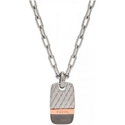 Fossil Mężczyźni Stali Naszyjnik jf02084998. Biżuteria dla mężczyzn marki Fossil. W wyprzedaży za 167.00 zł.