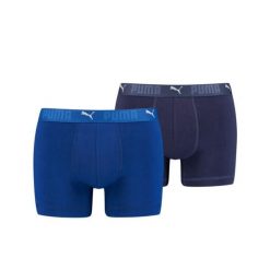 Puma Sportowe bokserki Bawełniane 2-pak Niebieskie. Białe bokserki męskie Puma, m, bez wzorów, z bawełny. Za 138.99 zł.