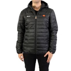 Kurtka uniwersalna męska Ellesse Lombardy. Czarne kurtki męskie Ellesse, l, bez wzorów, z tkaniny, klasyczne, bez ramiączek, z kapturem. Za 549.99 zł.