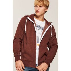 Rozpinana bluza basic - Bordowy. Bluzy rozpinane męskie marki House. Za 79.99 zł.