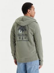 Billabong Bluza Foundation EBYSF00185 Zielony Regular Fit. Zielone bluzy rozpinane męskie Billabong, m, bez wzorów, z bawełny, bez ramiączek, bez kaptura. Za 299.99 zł.
