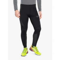Legginsy do biegania męskie La Sportiva Triumph Tight Pant. Czarne legginsy męskie La Sportiva, m, bez wzorów, do biegania. Za 362.19 zł.