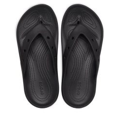 Japonki Crocs. Czarne klapki i japonki męskie Crocs, bez wzorów. Za 89.99 zł.