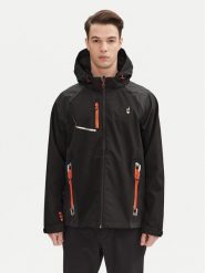 Aulp Kurtka softshell Robin Czarny Regular Fit. Czarne kurtki outdoor męskie Aulp, m, bez wzorów, z softshellu, bez kaptura, outdoorowe. Za 309.99 zł.